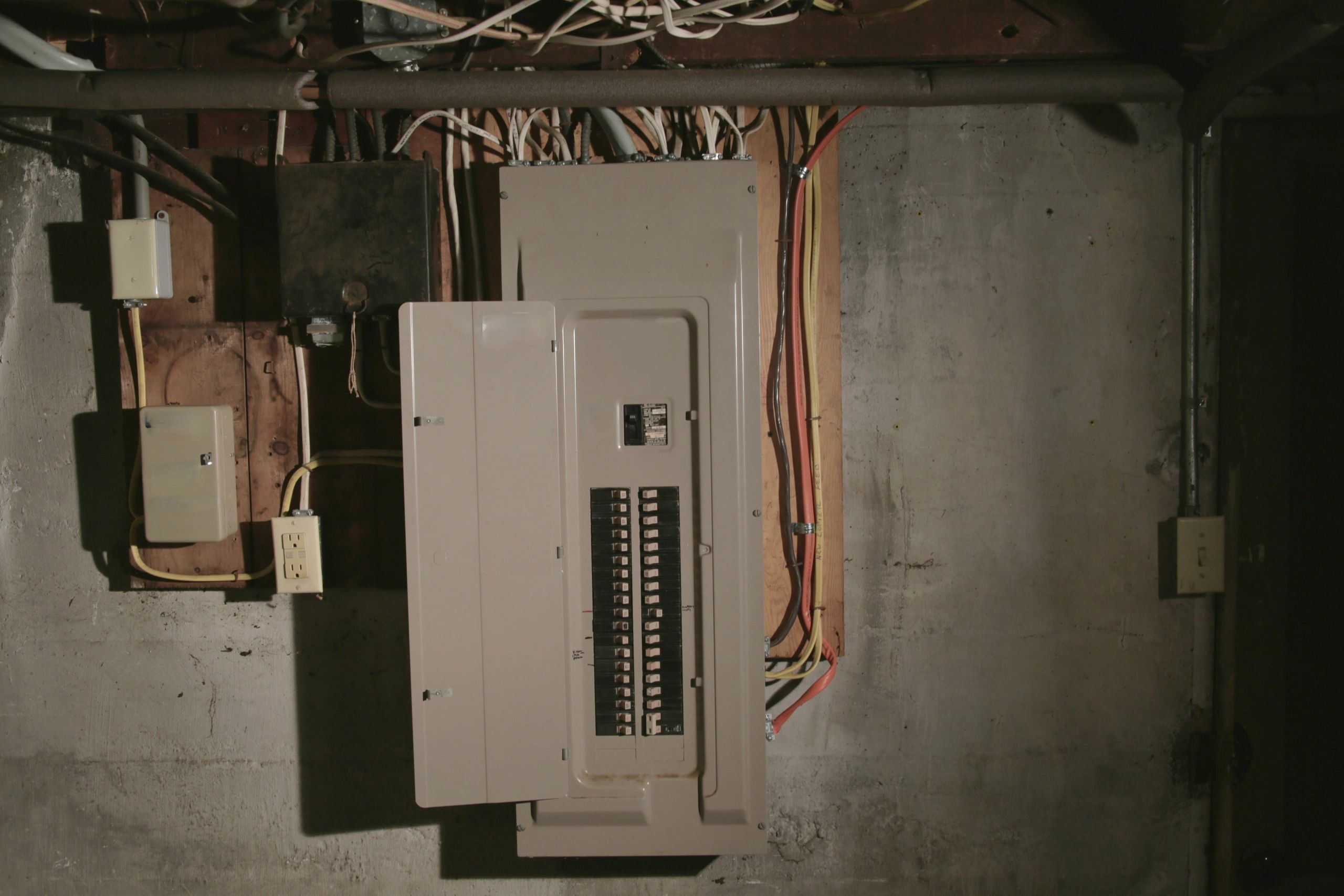 Electrical panel inspection in a home